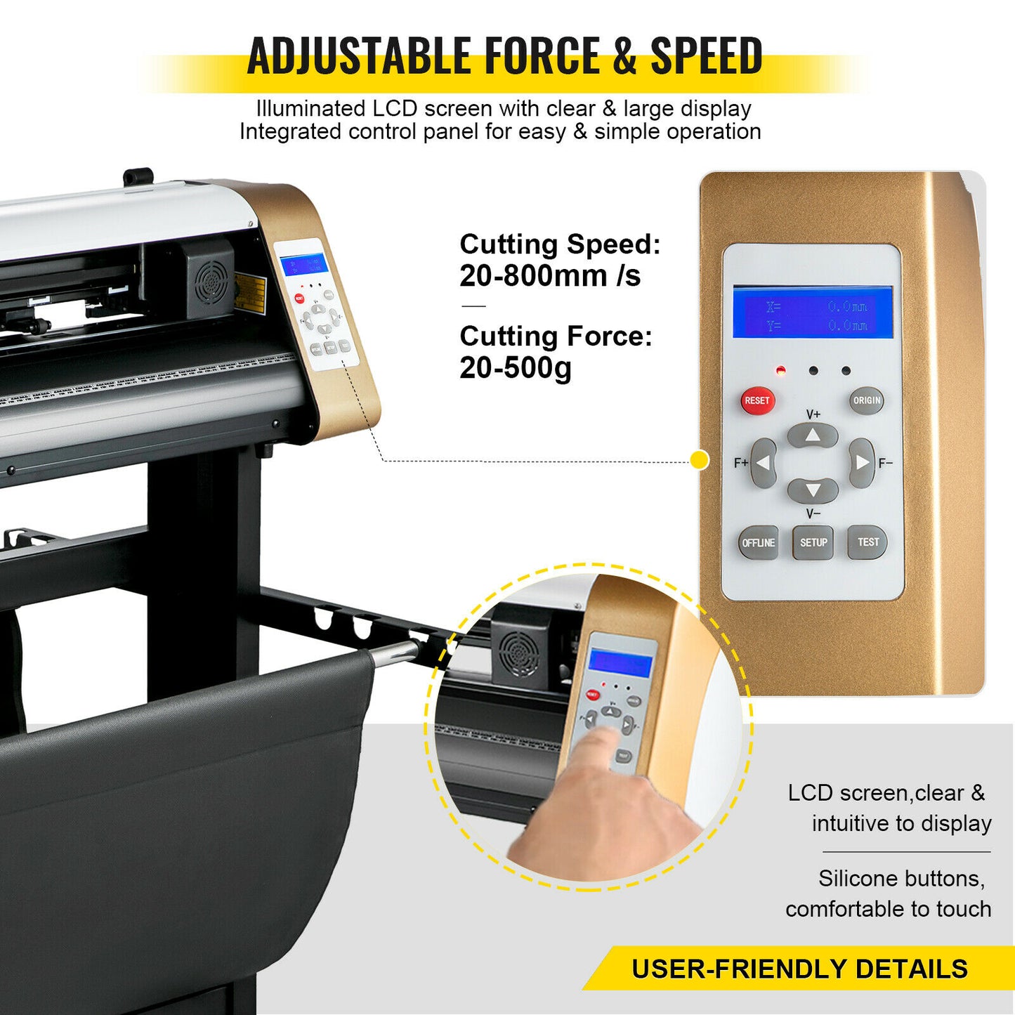 GSN-1350CCS Sign Machine (Optical Eye - Servo Edition)