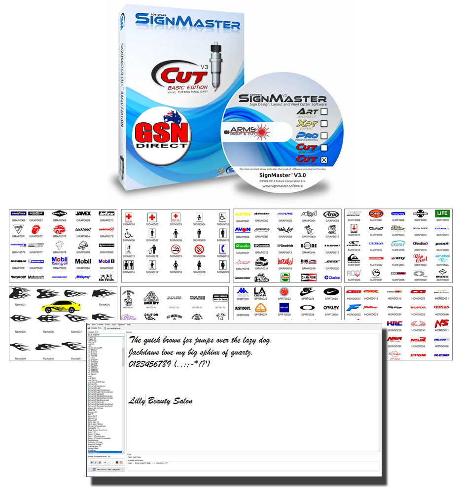 GSN-350 Desktop Sign Machine